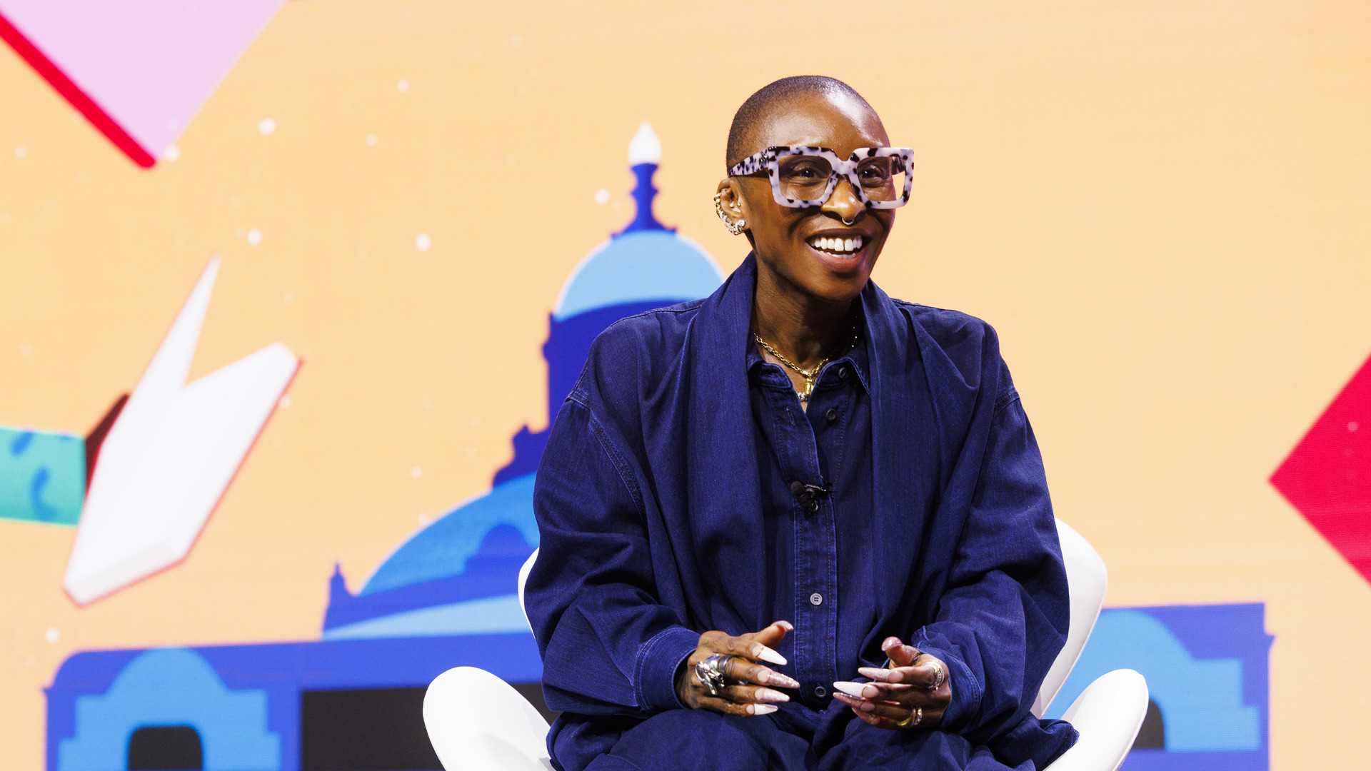 Cynthia Erivo at the Library of Congress National Book Festival in August 2026.