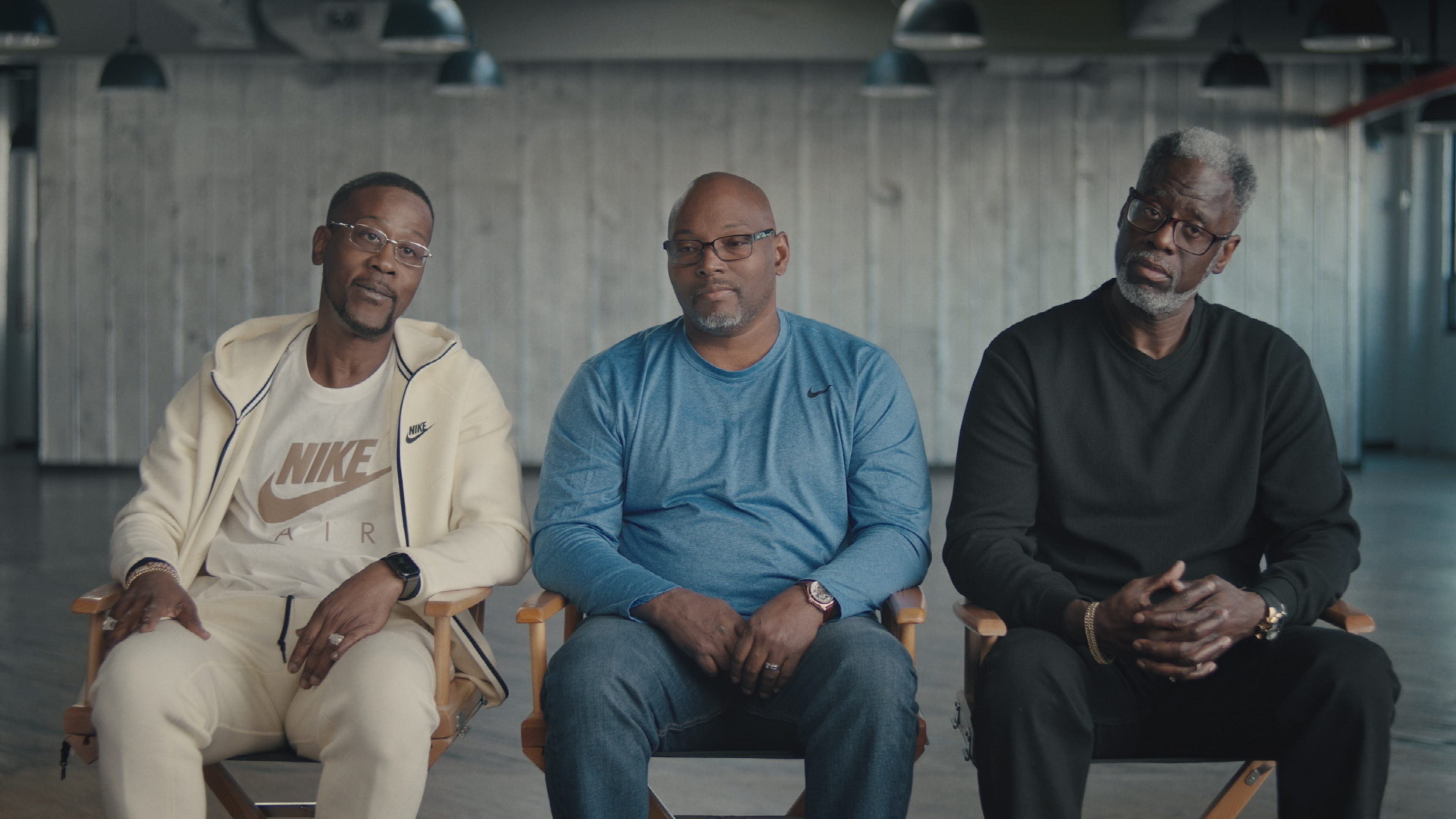 Alfred Chestnut, Andrew Stewart and Ransom Watkins in HBO documentary When a Witness Recants.