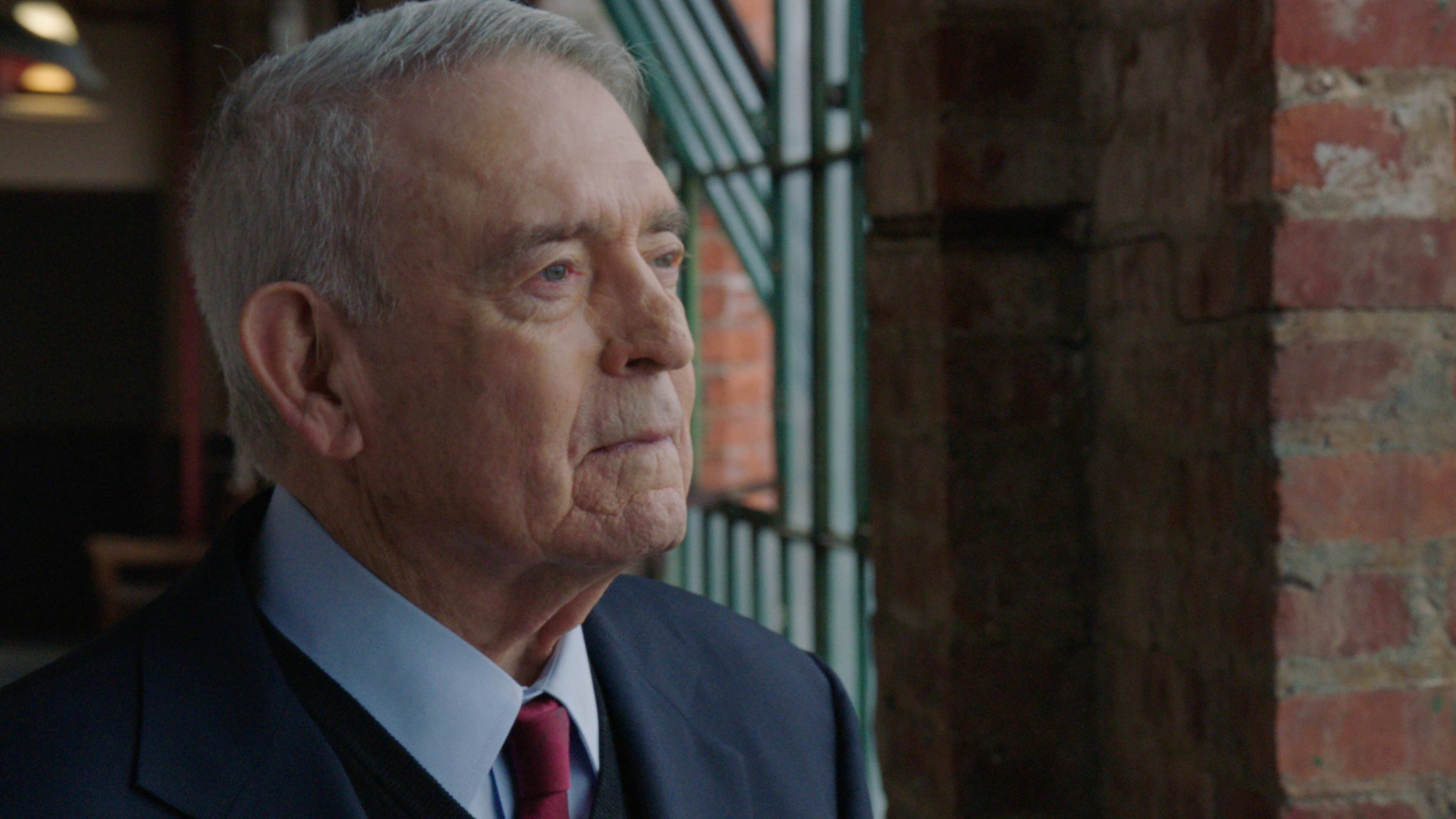 Dan Rather in an official publicity still from Rather.