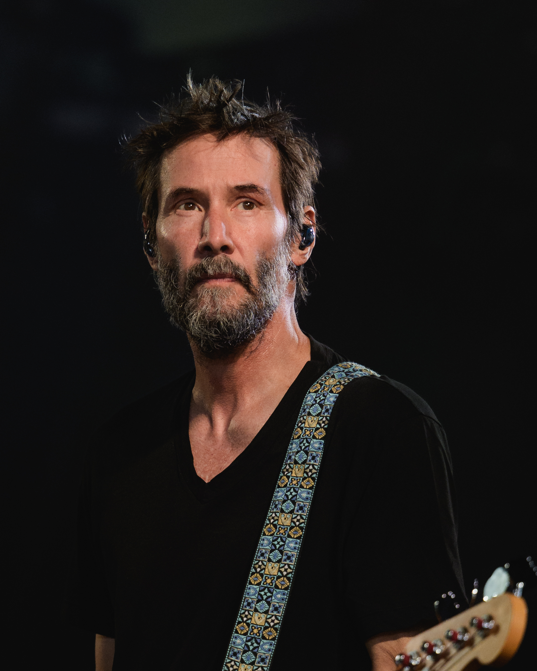 Keanu Reeves performing with Dogstar, June 2026. Archive photograph.